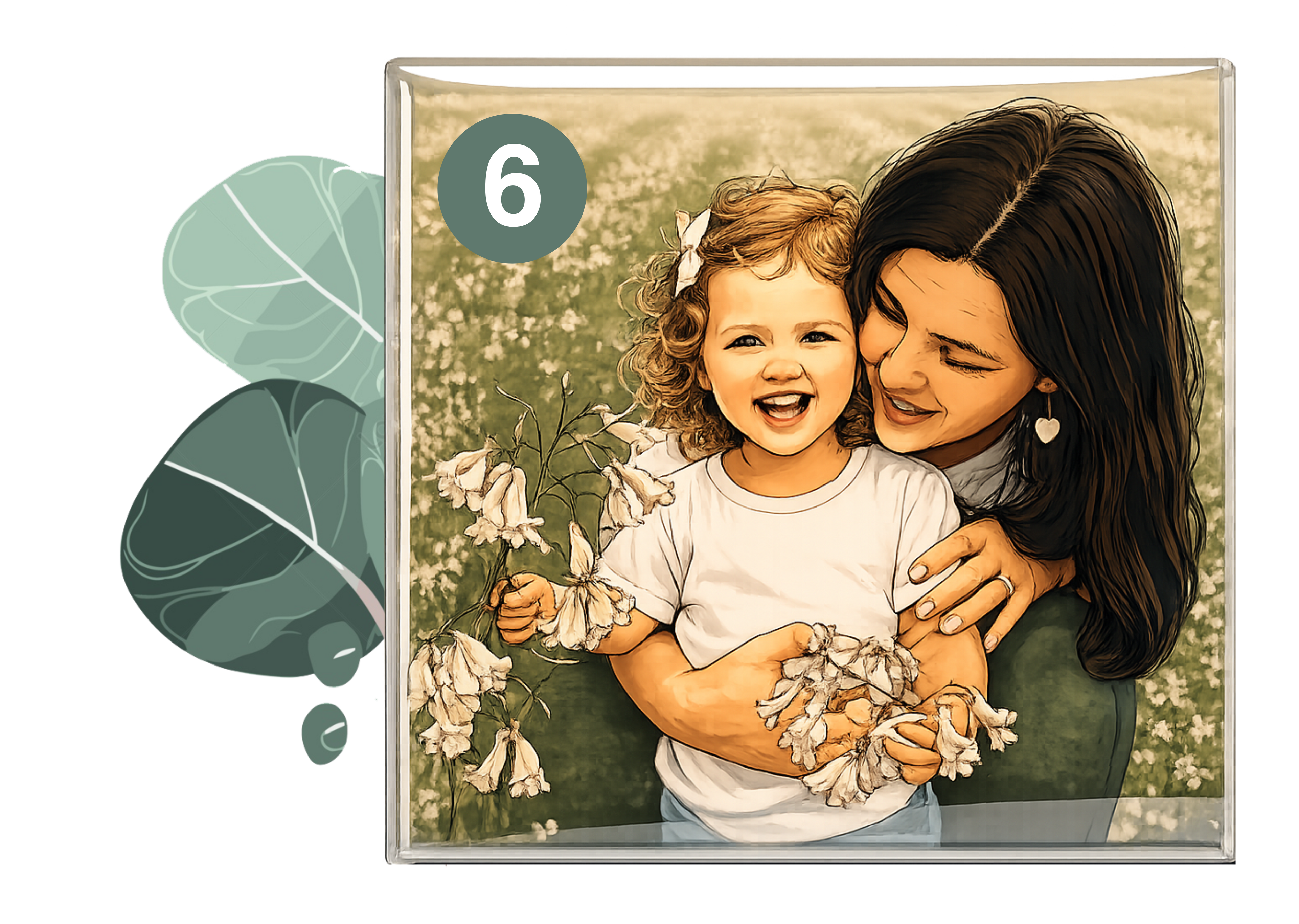 Personalised Magnets (Set of 6)