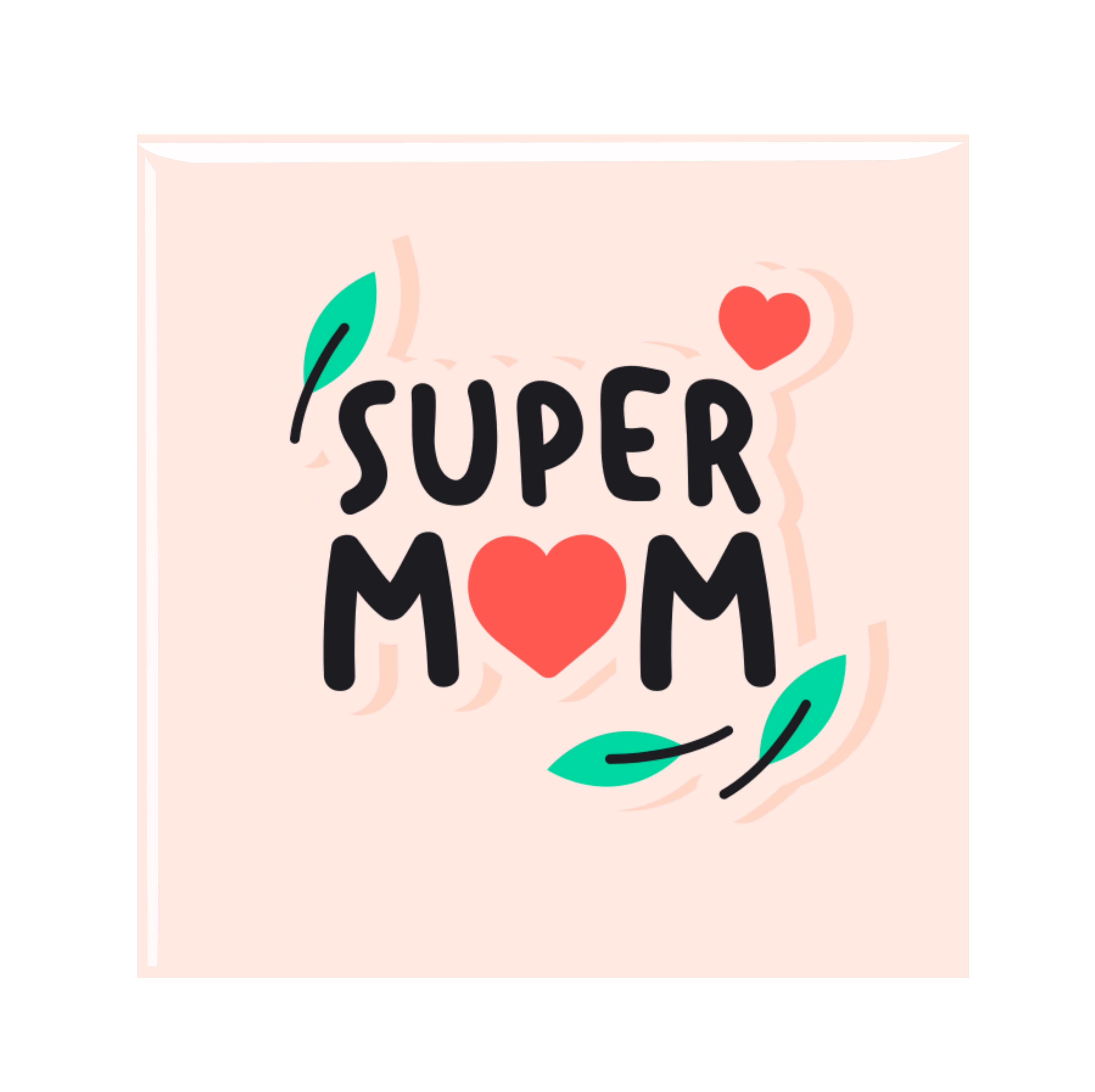 Super Mom (Single Magnet)