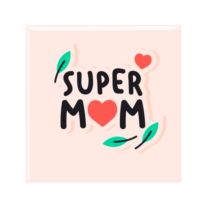 Super Mom (Single Magnet)